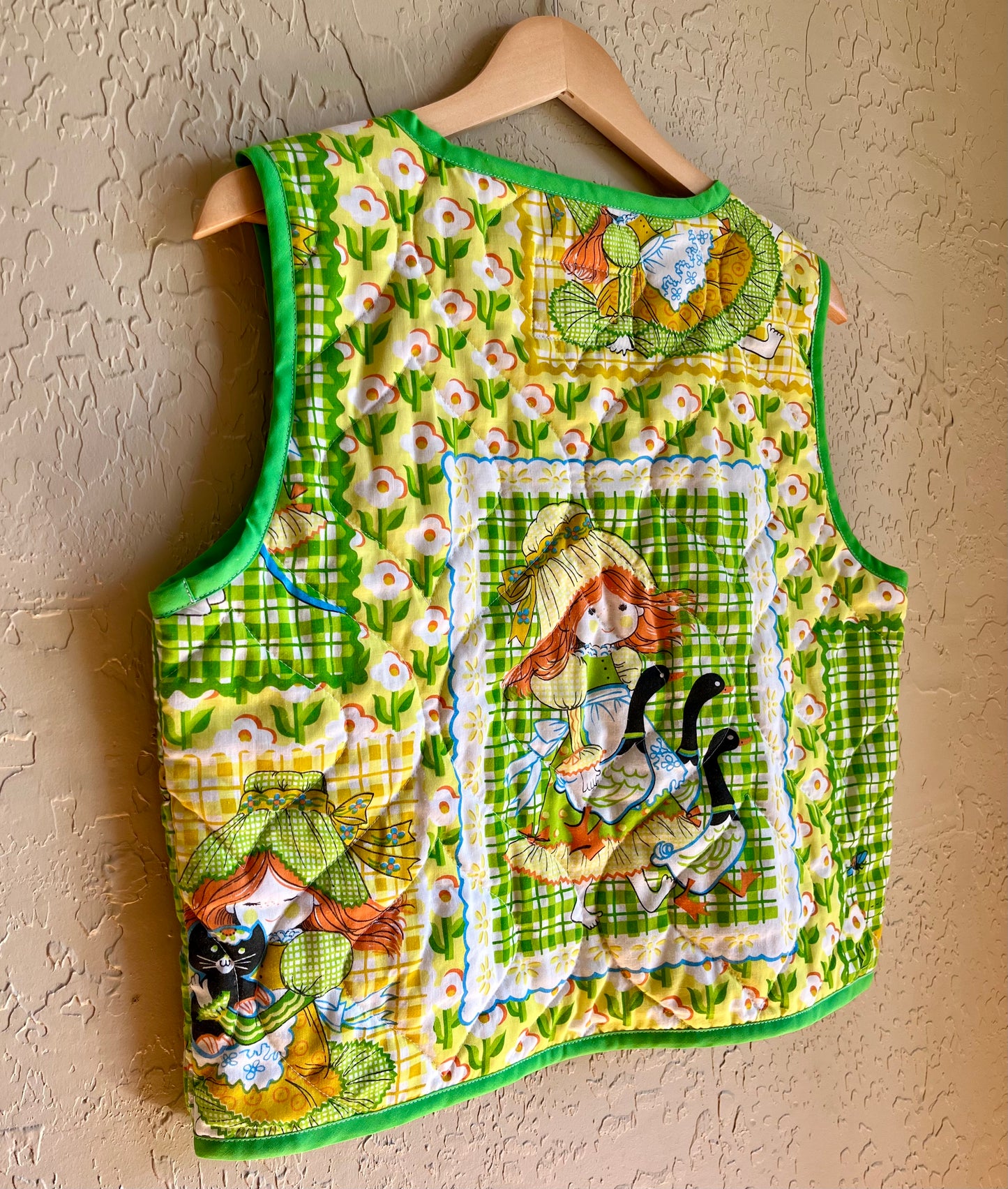 Silly Goose Quilted Vest - Large