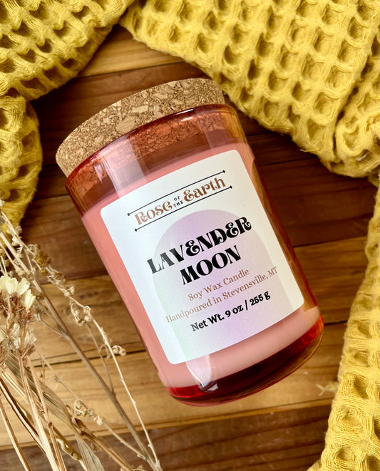Lavender Moon Candle