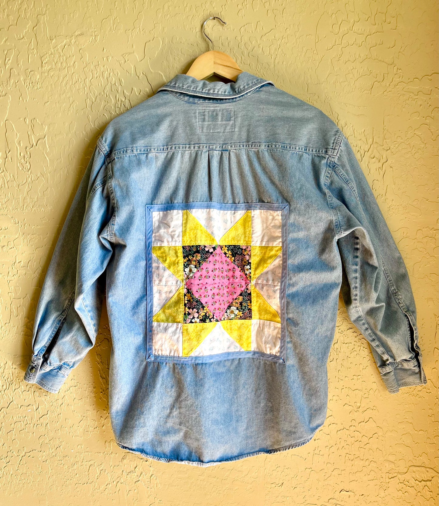 Sawtooth Star Denim Over Shirt - XL