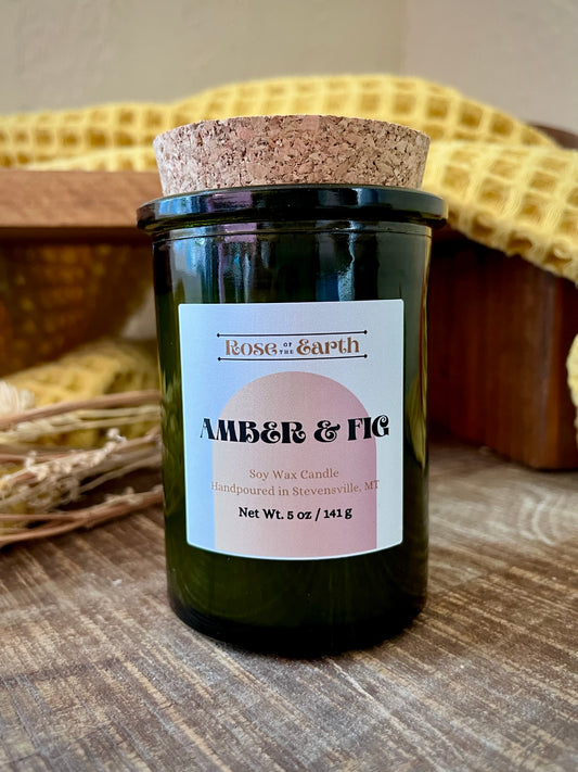 Amber & Fig 5oz Candle