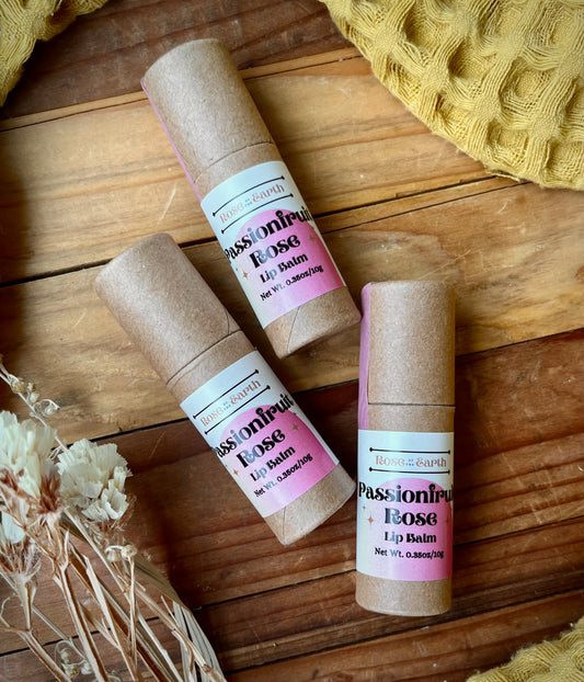 Passionfruit Rose Lip Balm