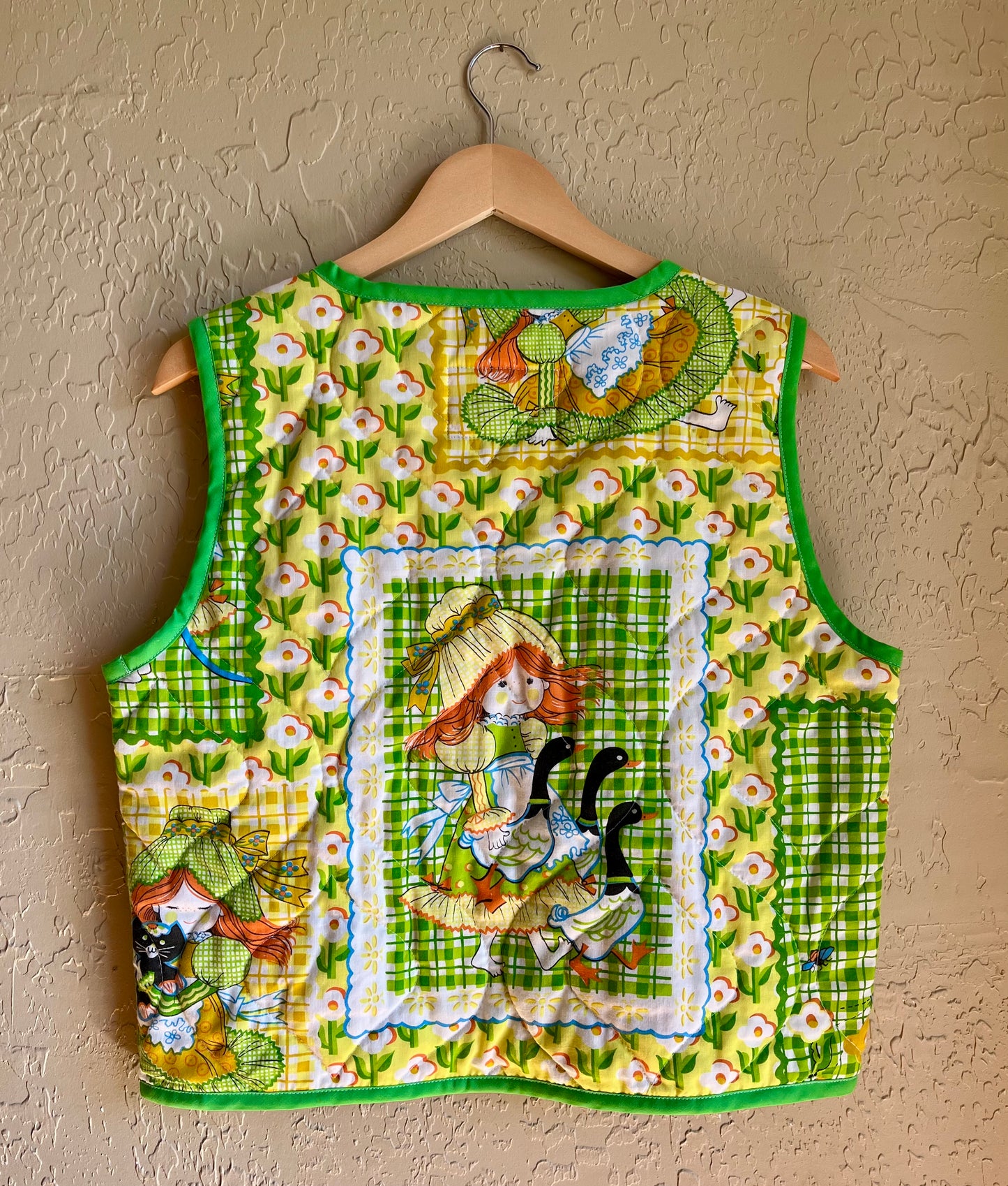 Silly Goose Quilted Vest - Large