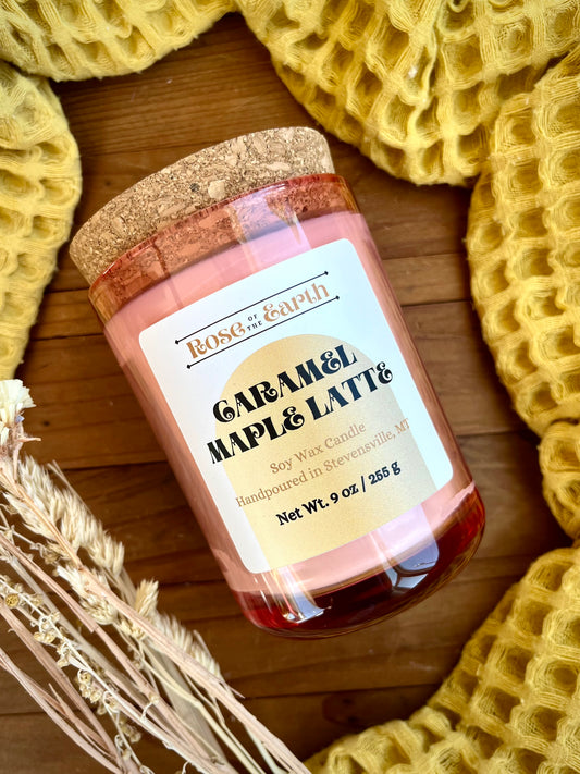 Caramel Maple Latte Candle