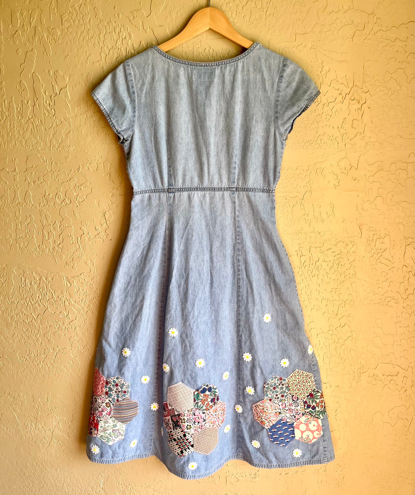 Daydream Daisy Denim Midi Dress - Small