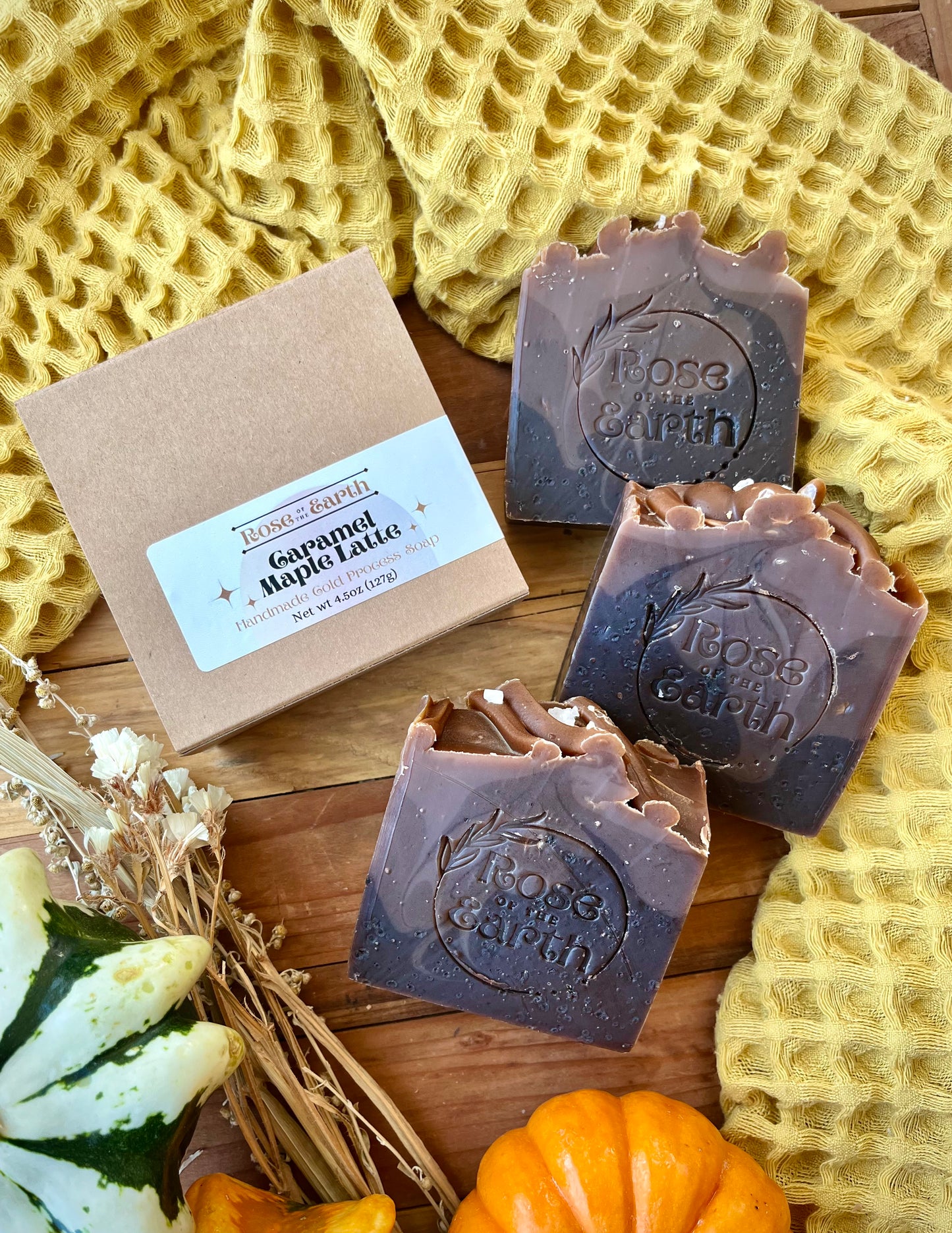Caramel Maple Latte Soap Bar