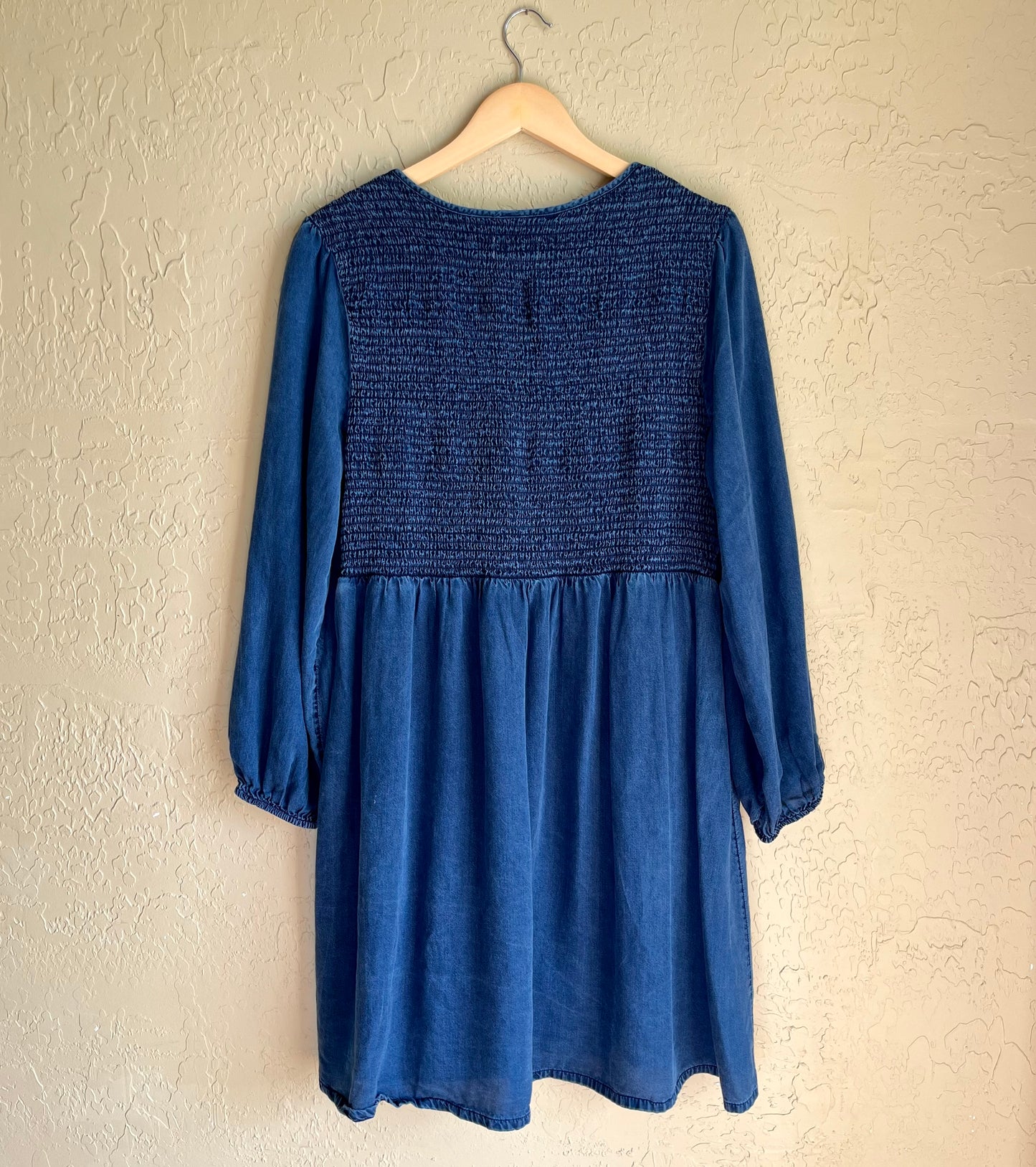 Starry Night Chambray Dress - XL