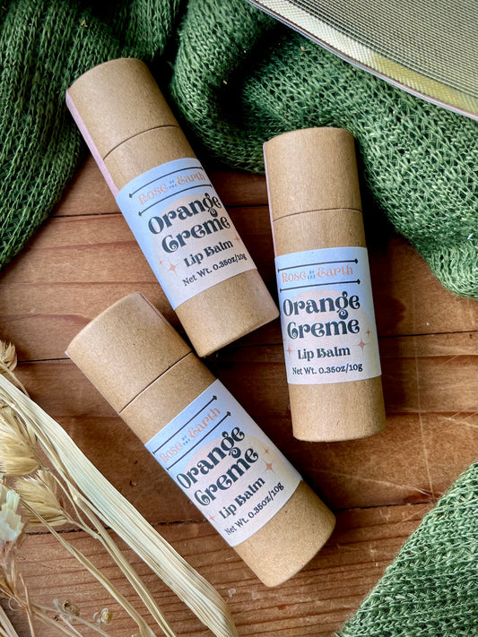Orange Crème Lip Balm