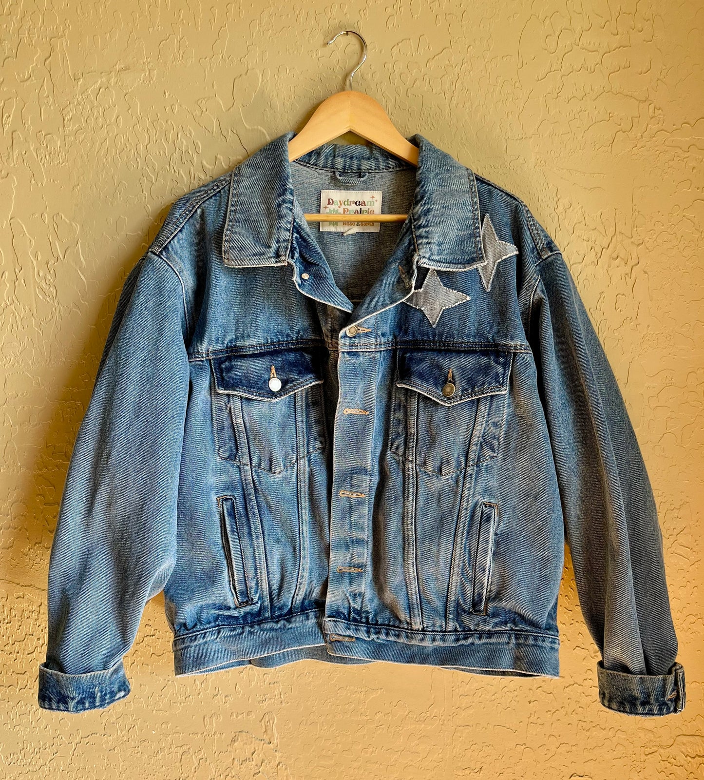 Celestial Cowboy Denim Jacket - XXL