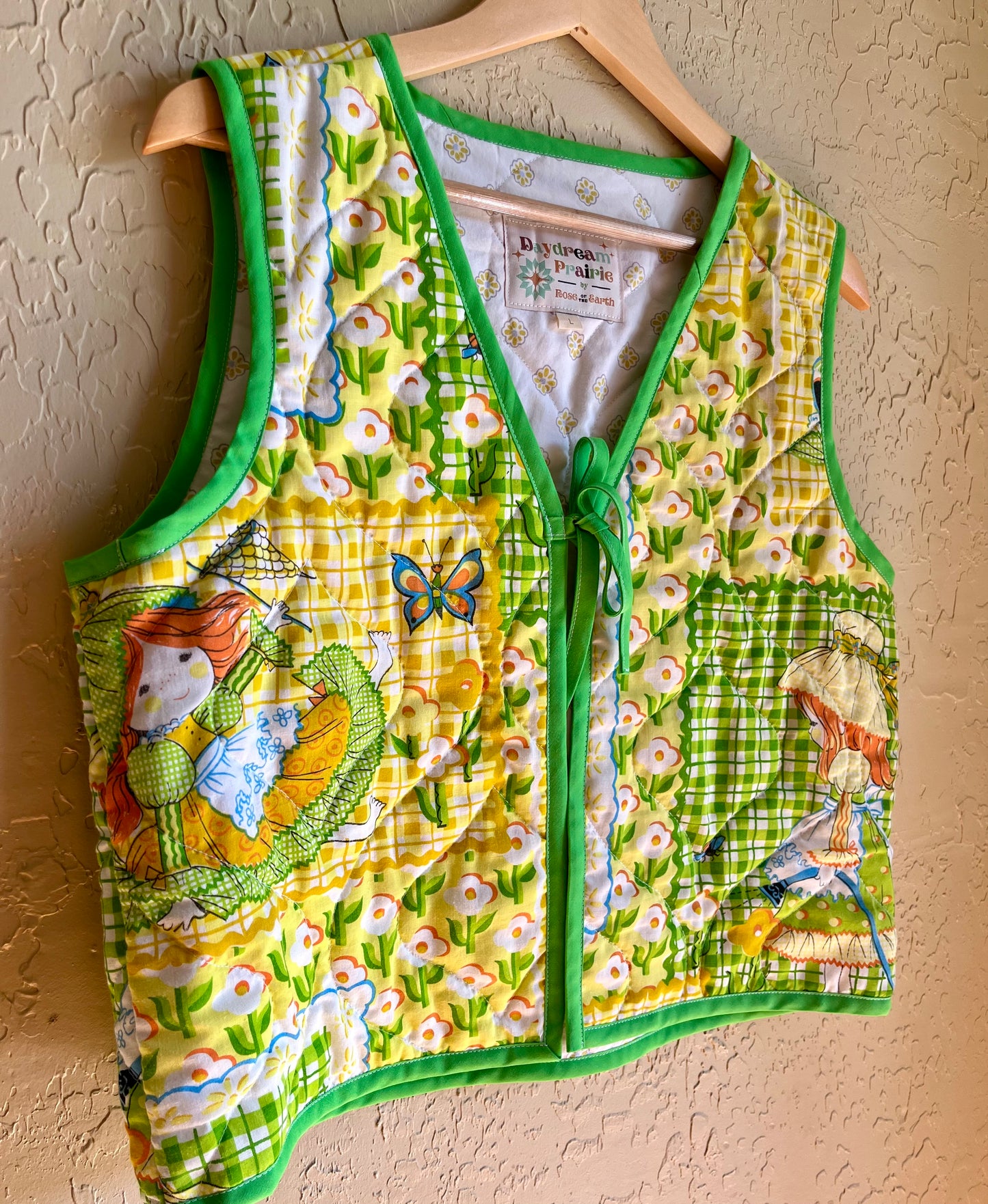 Silly Goose Quilted Vest - Large