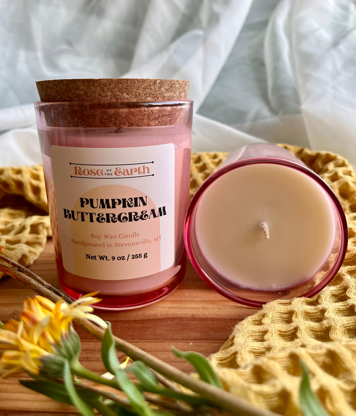 Pumpkin Buttercream Candle