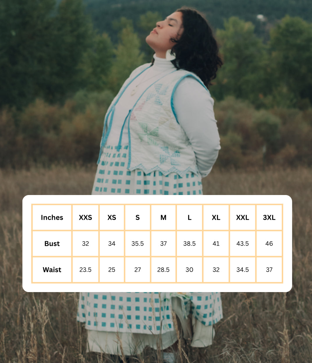 Rose Garden Quilted Vest - Medium