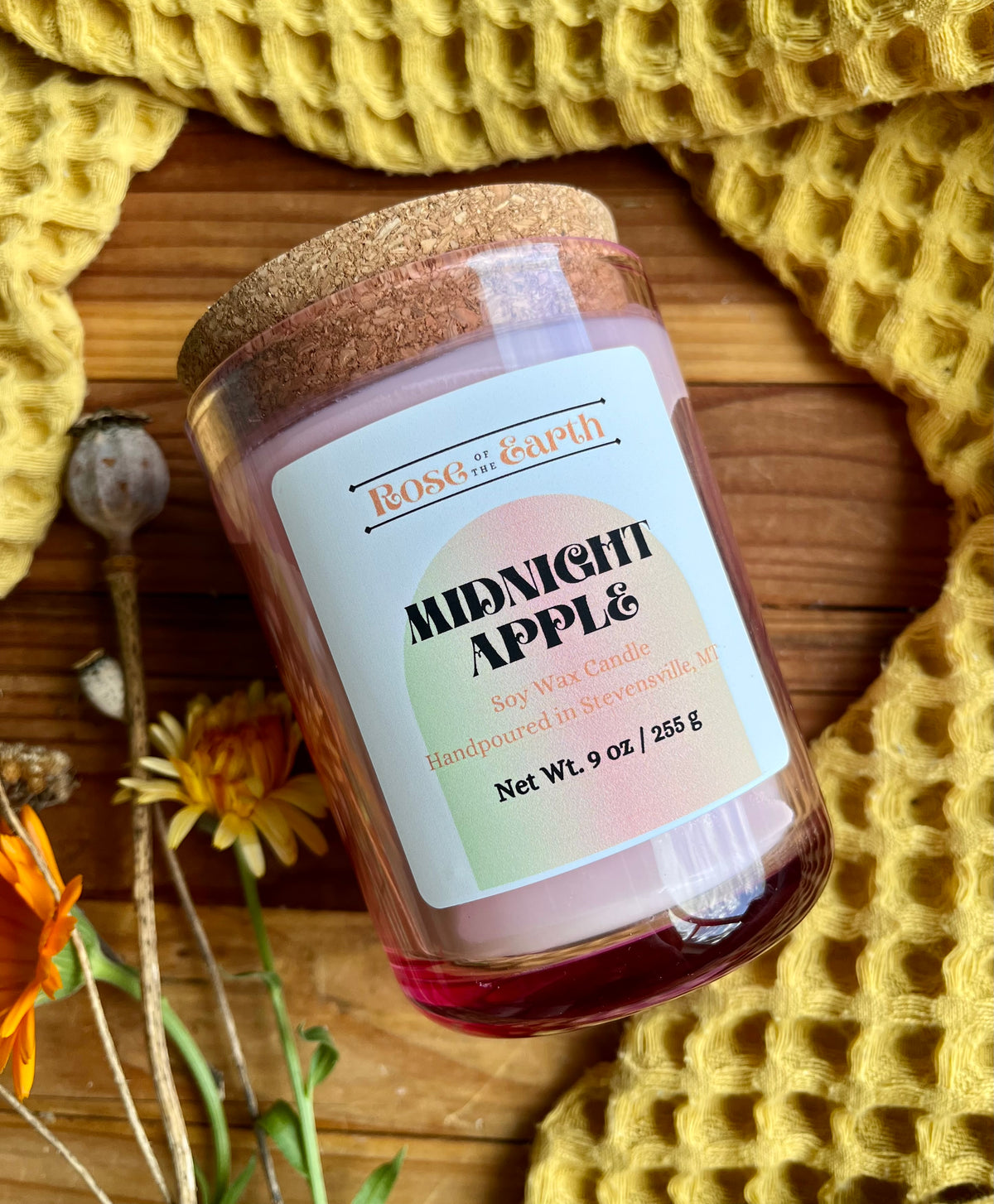 Midnight Apple Candle