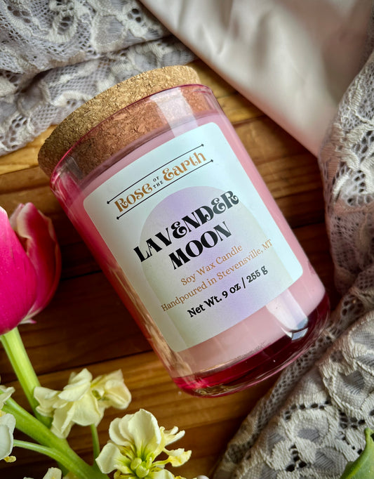 Lavender Moon Candle