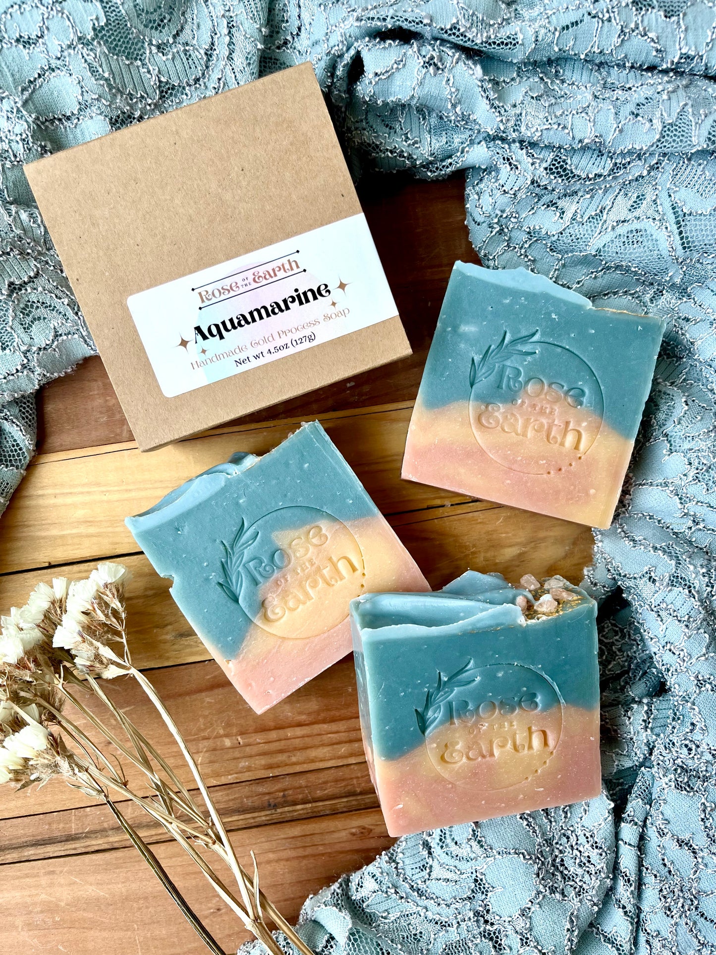 Aquamarine Soap Bar