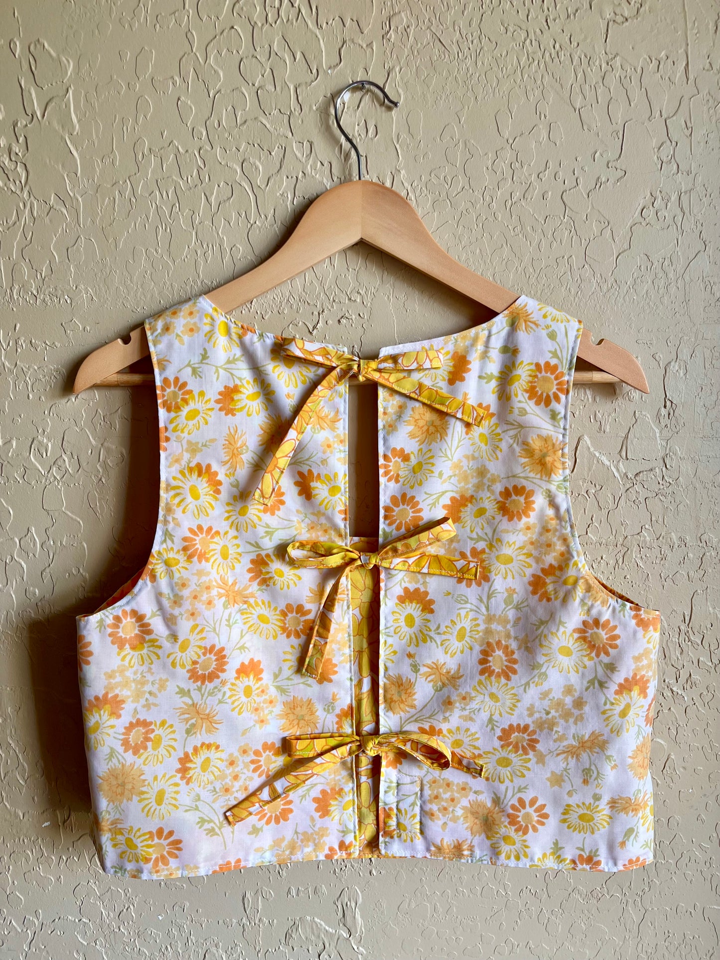 Marigold / Daydream Daisy Reversible Donna Top - Medium