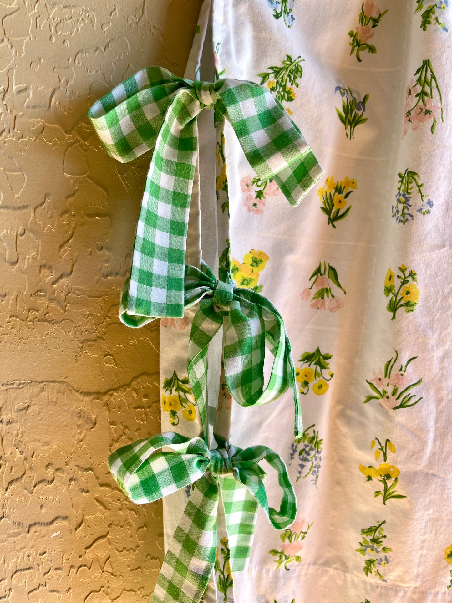 Ditsy Bouquet Midi Bow Skirt - XXL