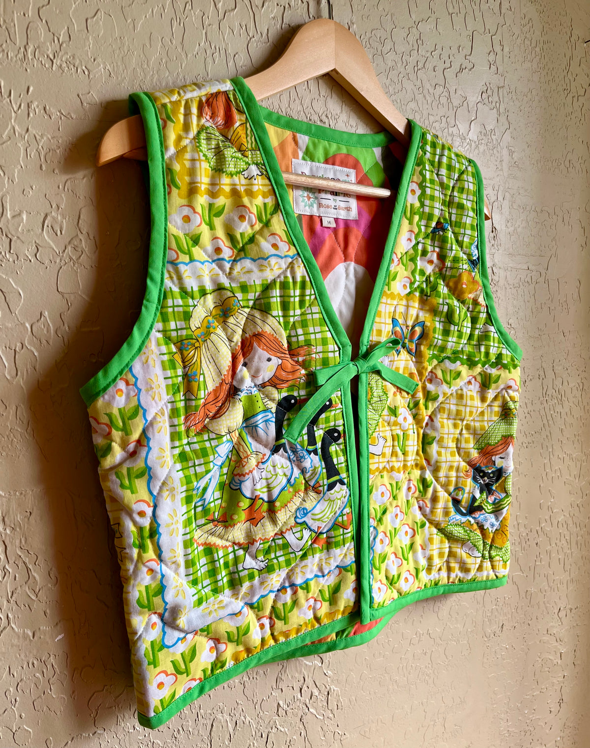 Silly Goose Quilted Vest - Medium