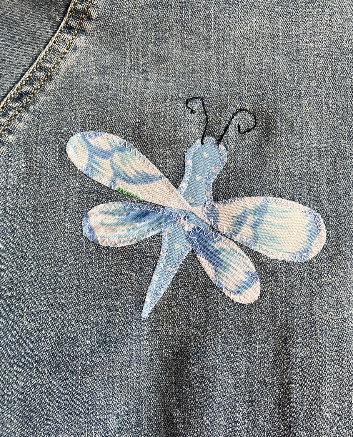 Last of the Bugs Denim Over Shirt - Medium