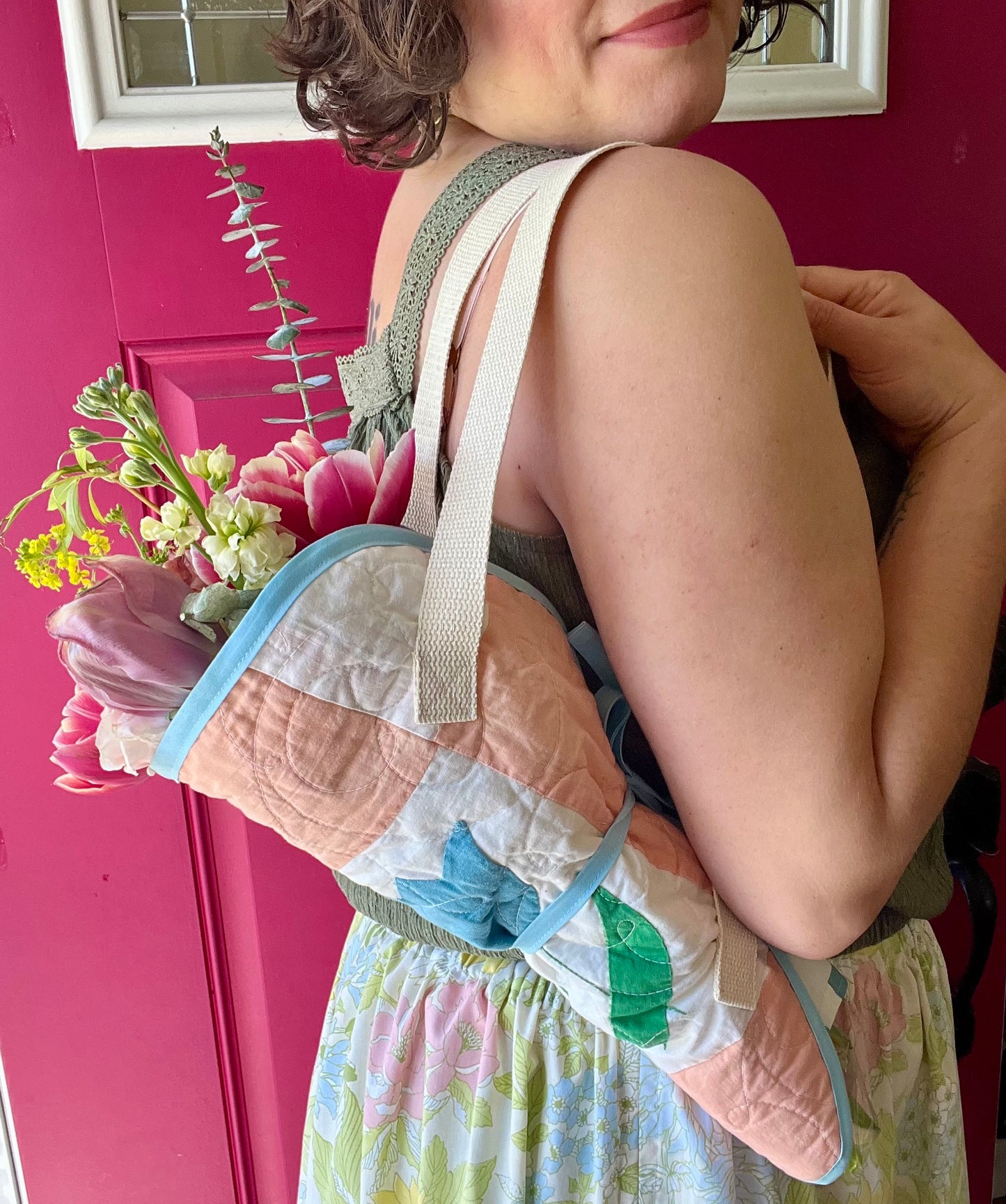 Tulip Garden Bouquet Sling #3