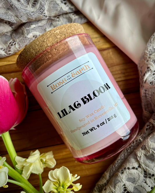 Lilac Bloom Candle