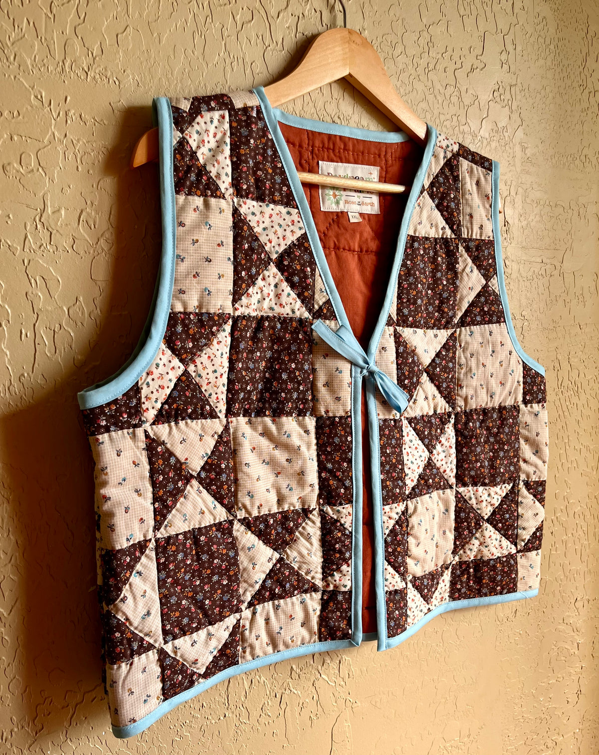 Harvest Quilted Vest - 2X