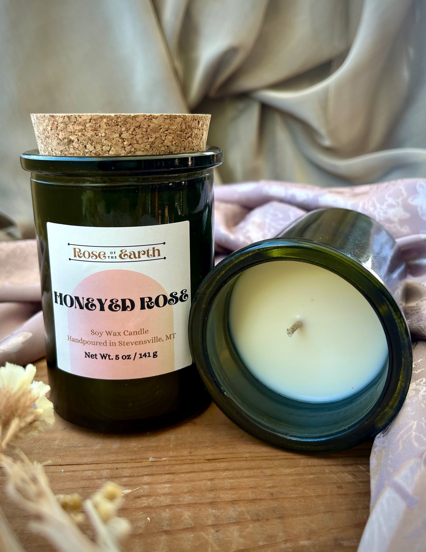 Honeyed Rose 5oz Candle