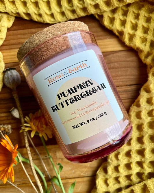 Pumpkin Buttercream Candle