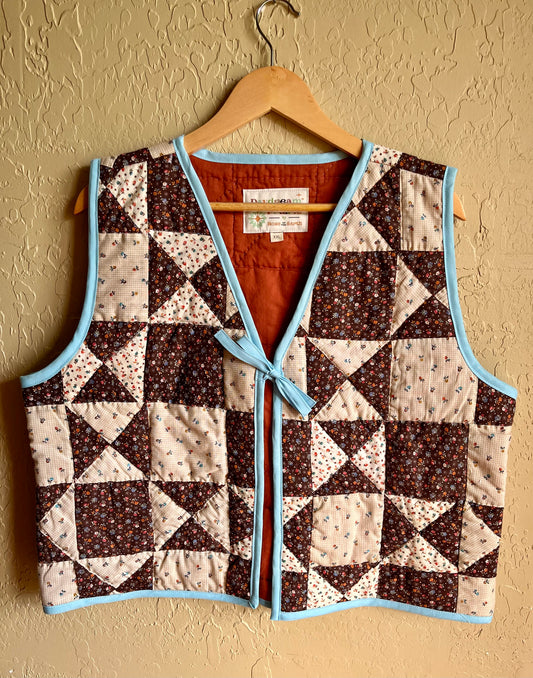 Harvest Quilted Vest - 2X