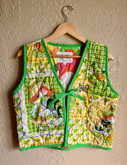 Silly Goose Quilted Vest - Medium