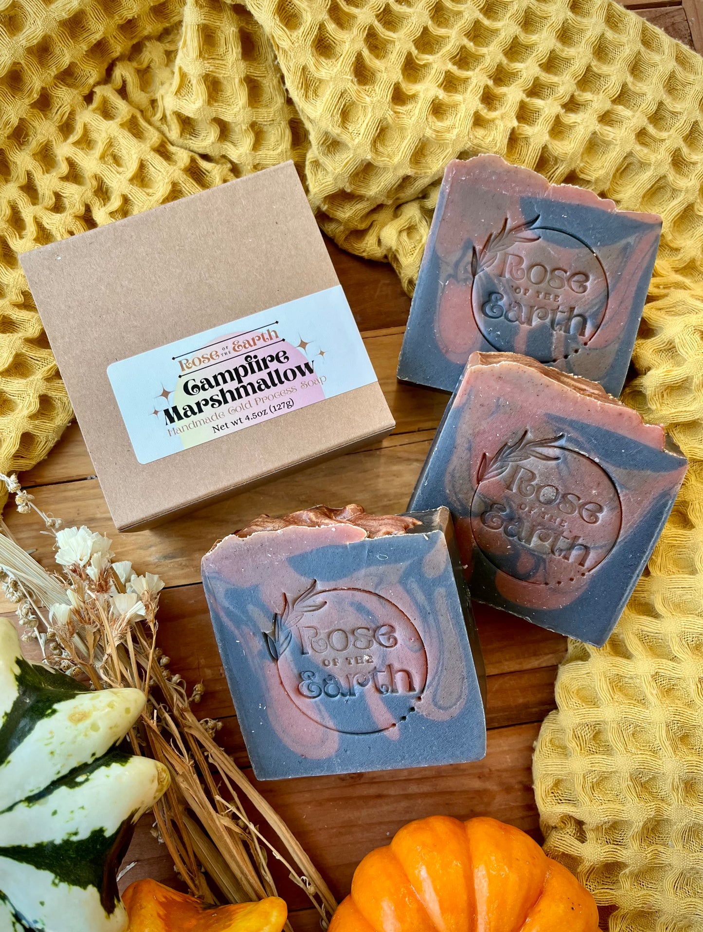 Campfire Marshmallow Soap Bar