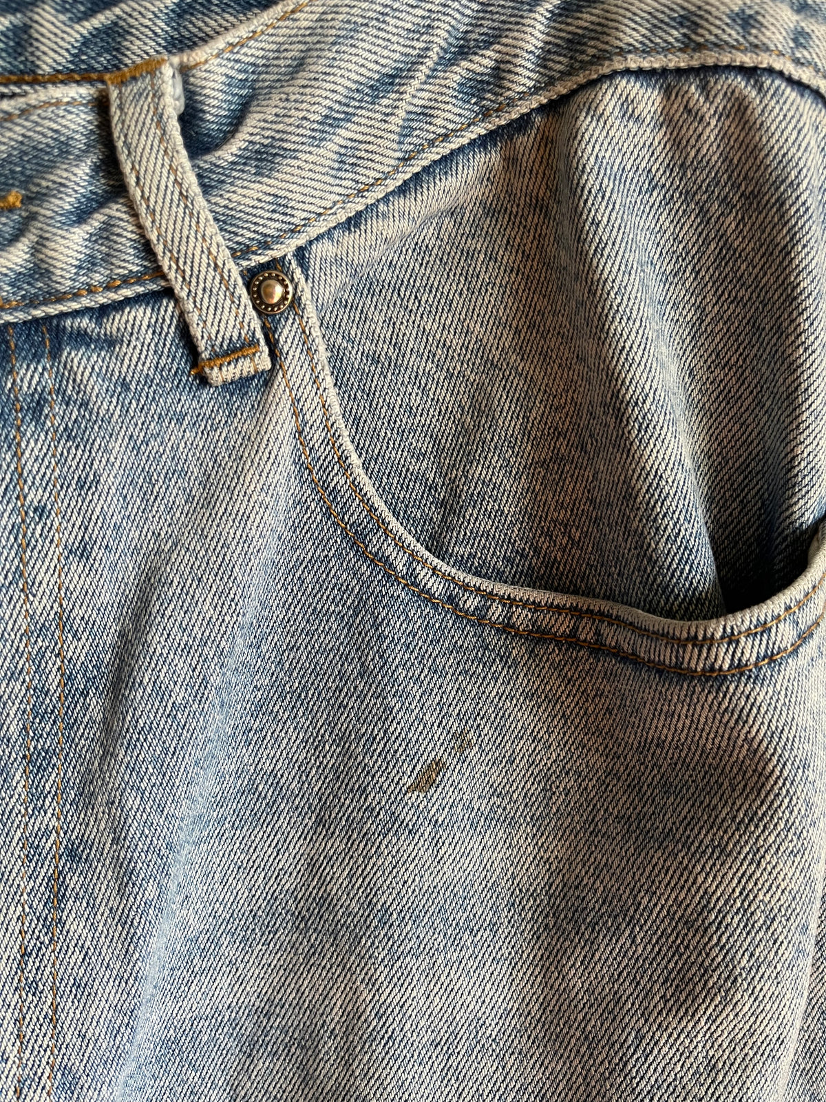 Strawberry Patch Blue Jeans - Large