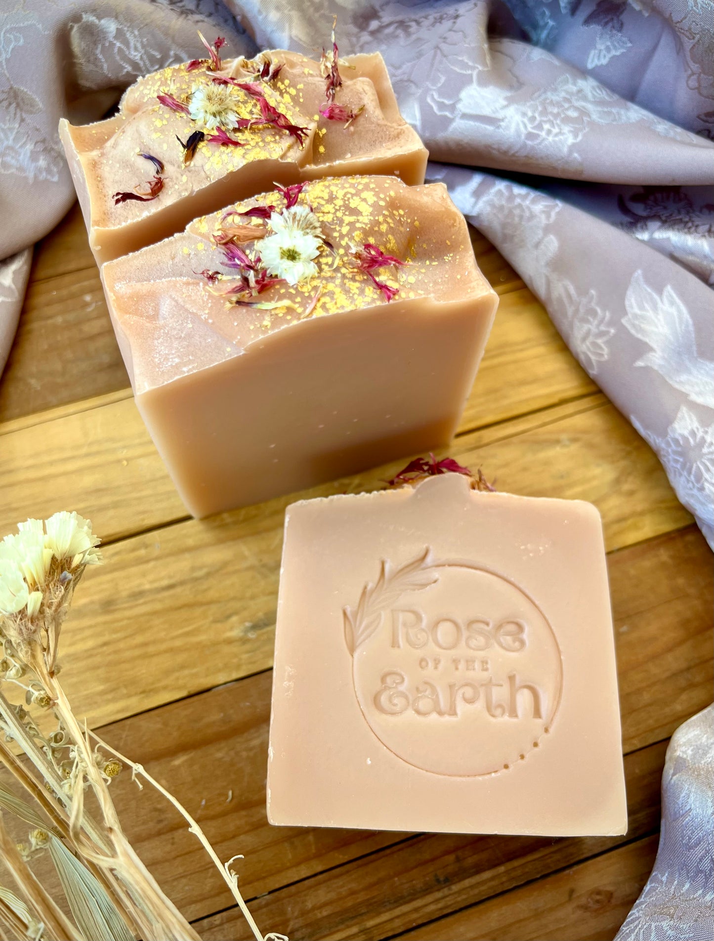 Peach Blossom & Pomegranate Soap Bar