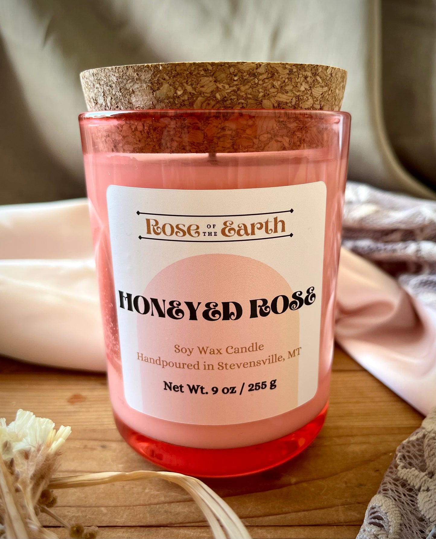 Honeyed Rose Candle