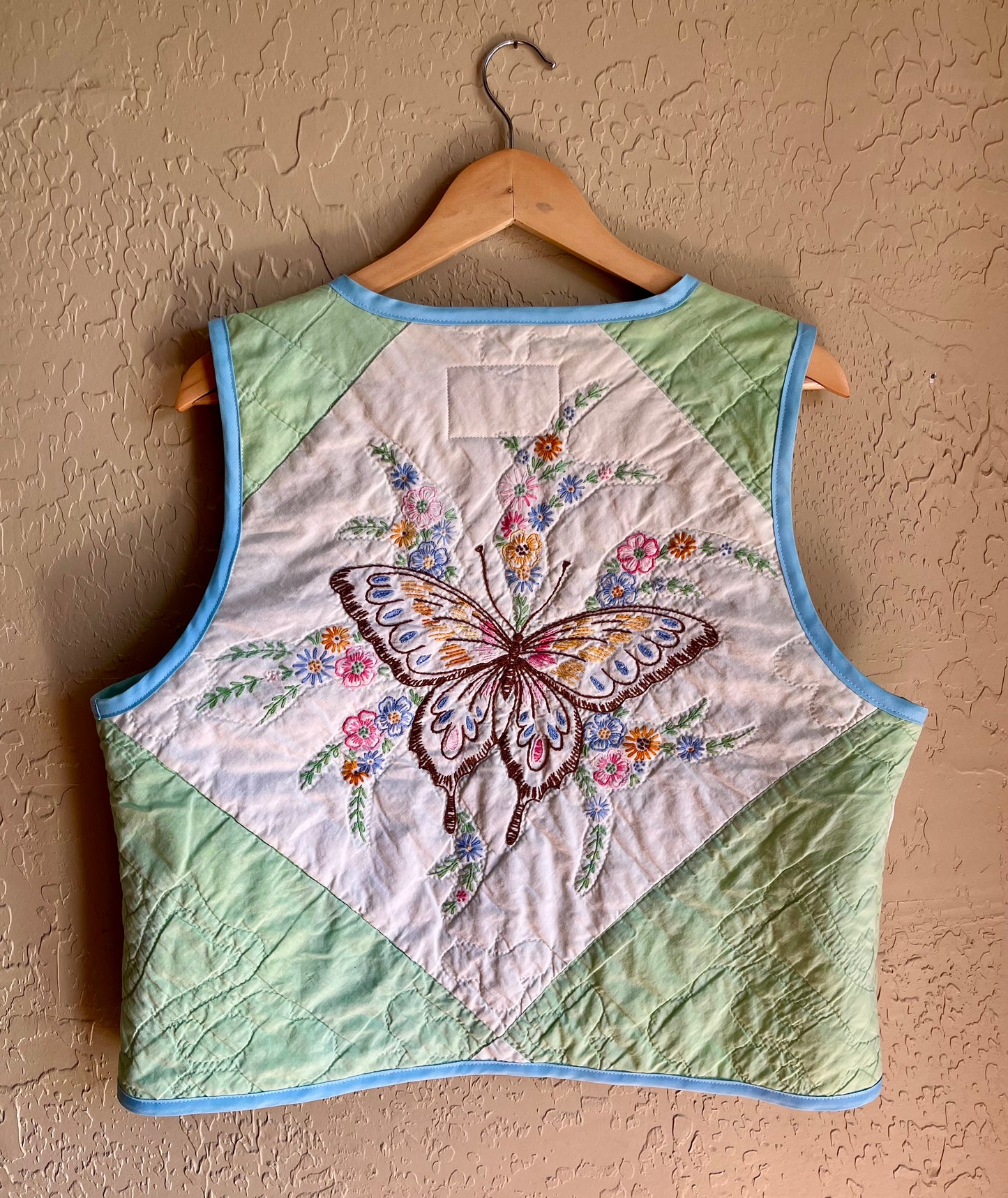 Butterfly Kisses Quilted Vest - XL
