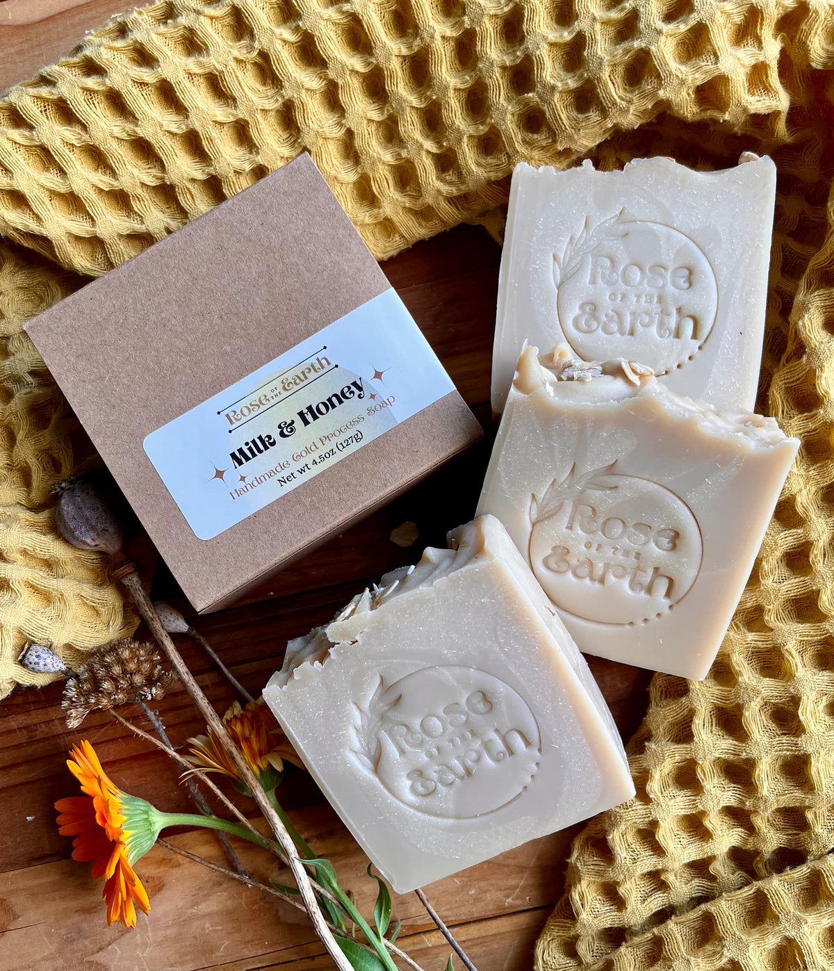 Milk & Honey Soap Bar