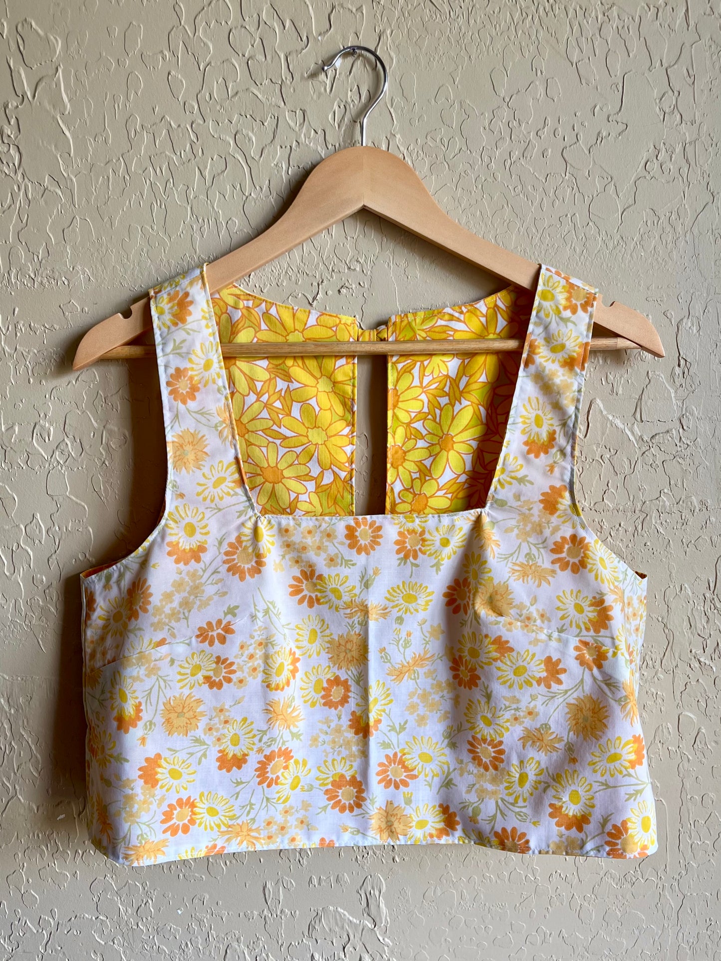 Marigold / Daydream Daisy Reversible Donna Top - Medium