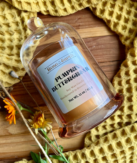 Pumpkin Buttercream 11oz Cloche Candle