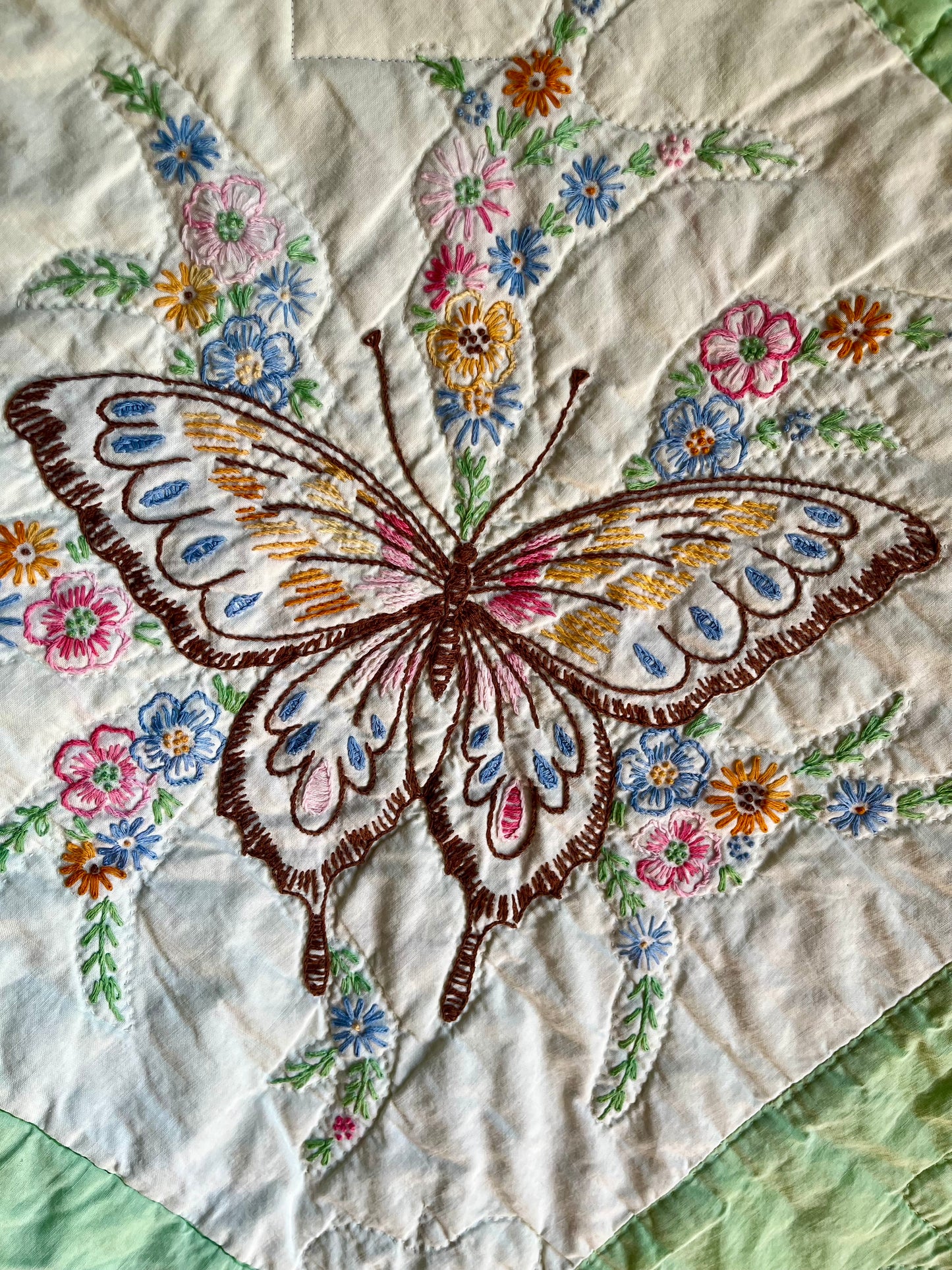 Butterfly Kisses Quilted Vest - XL