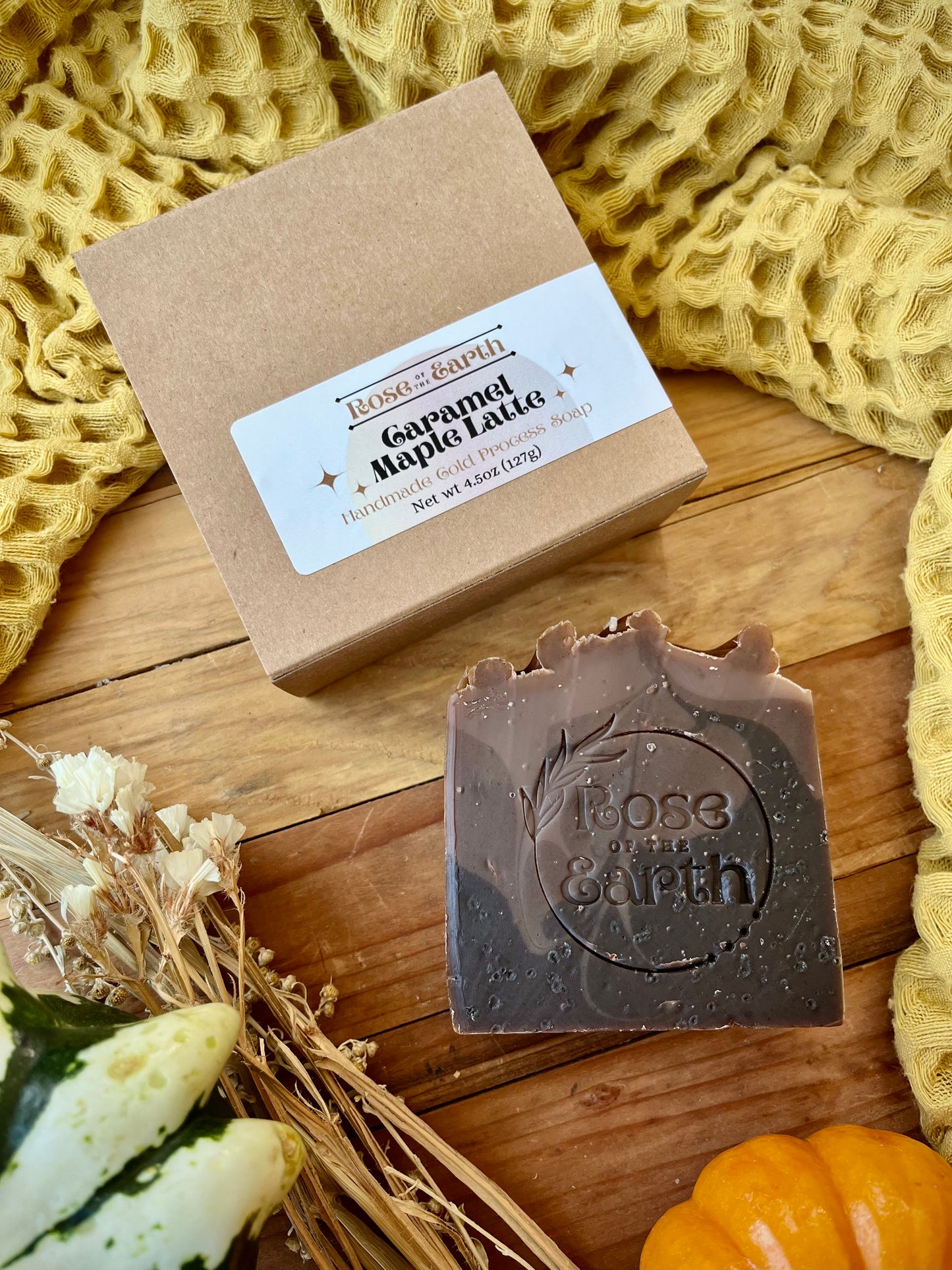 Caramel Maple Latte Soap Bar