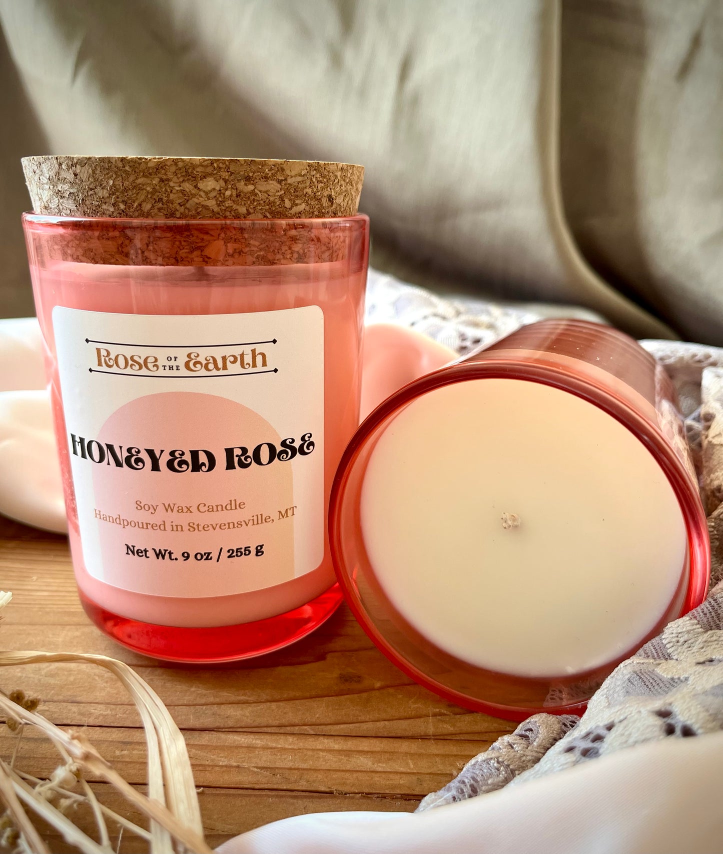 Honeyed Rose Candle