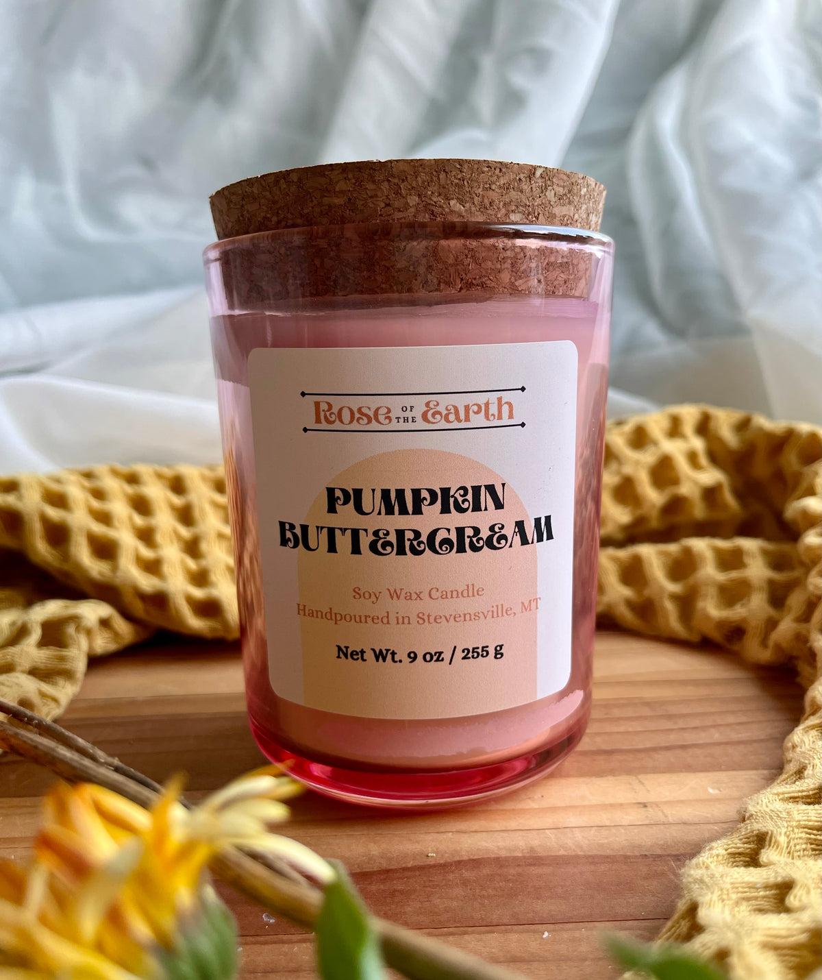 Pumpkin Buttercream Candle