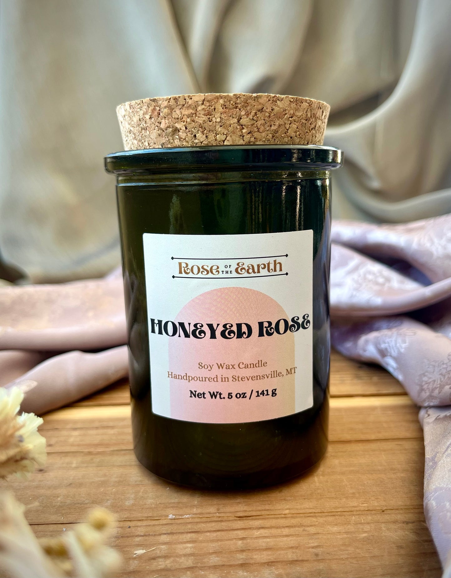 Honeyed Rose 5oz Candle