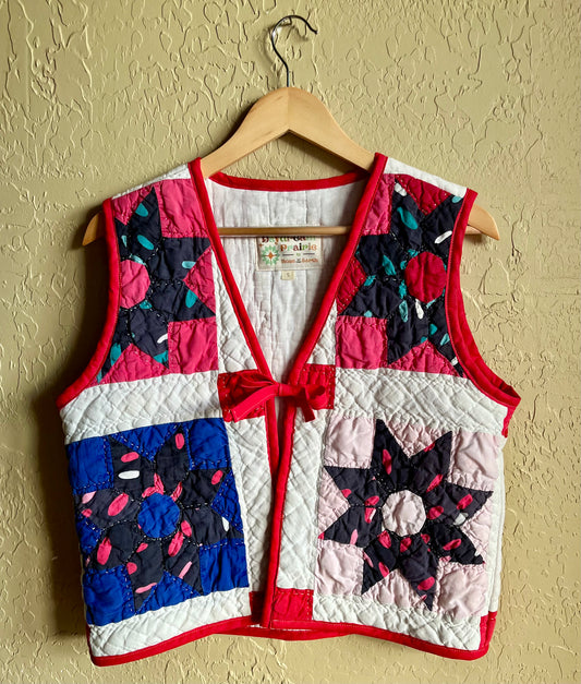 Star Crossed Quilted Vest - Small