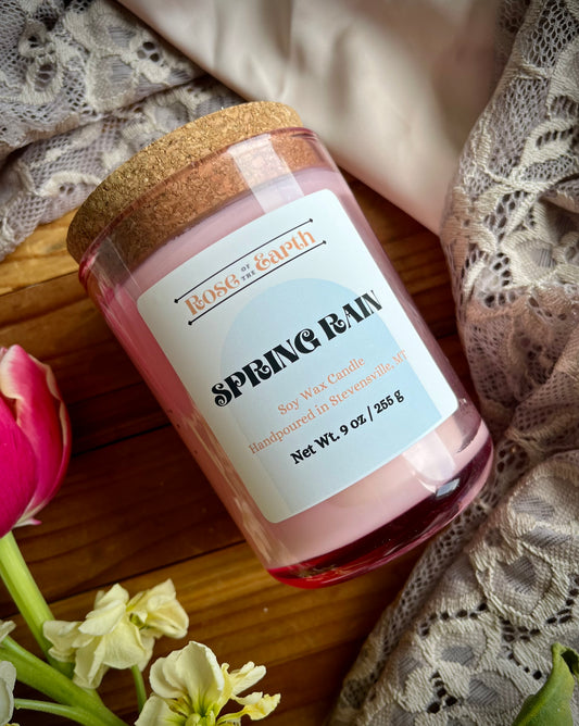 Spring Rain Candle