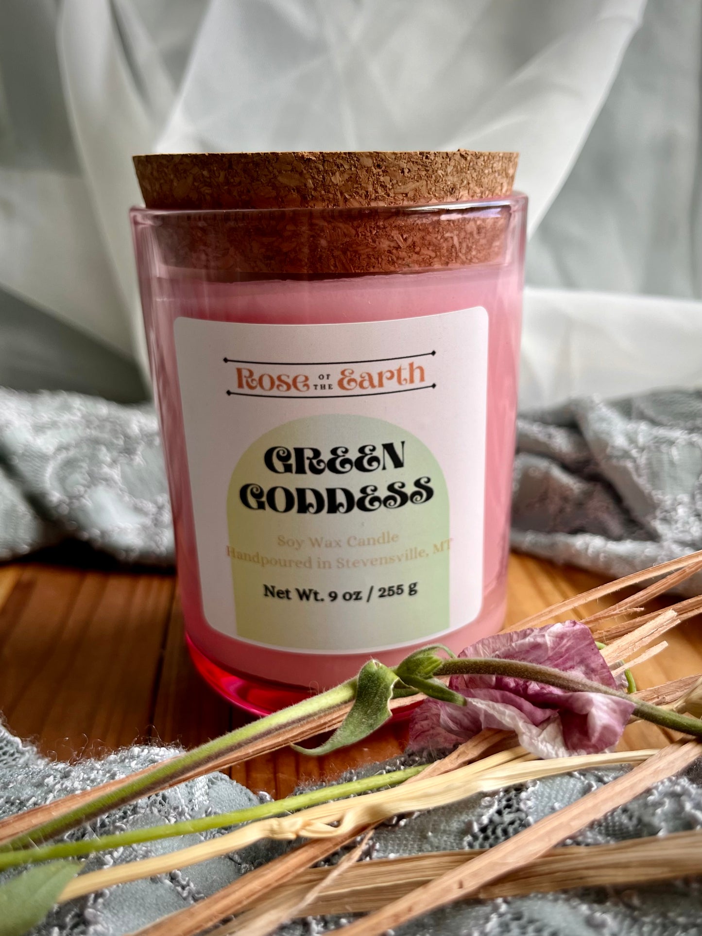 Green Goddess Candle