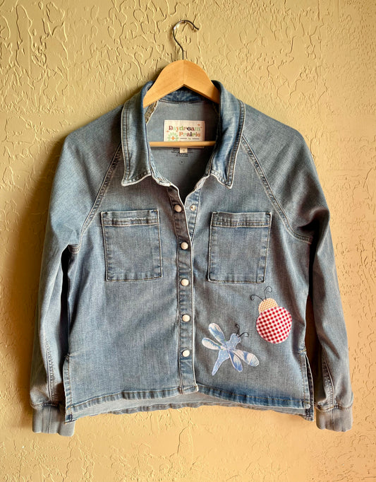 Last of the Bugs Denim Over Shirt - Medium