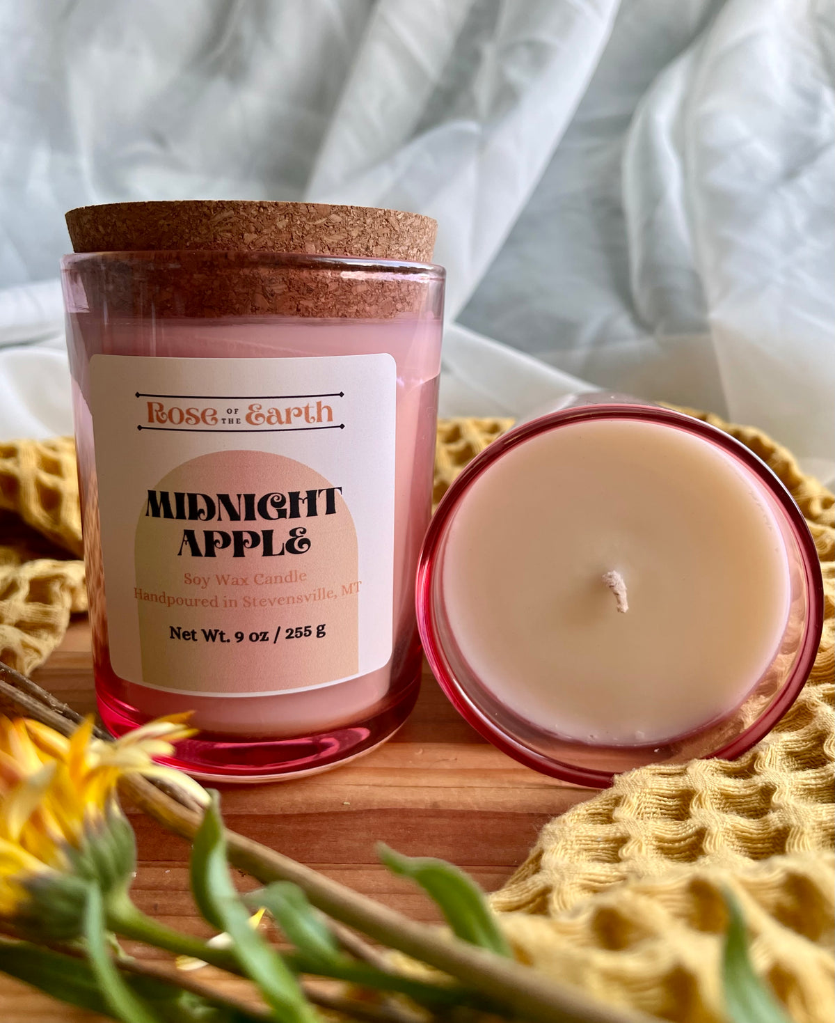 Midnight Apple Candle