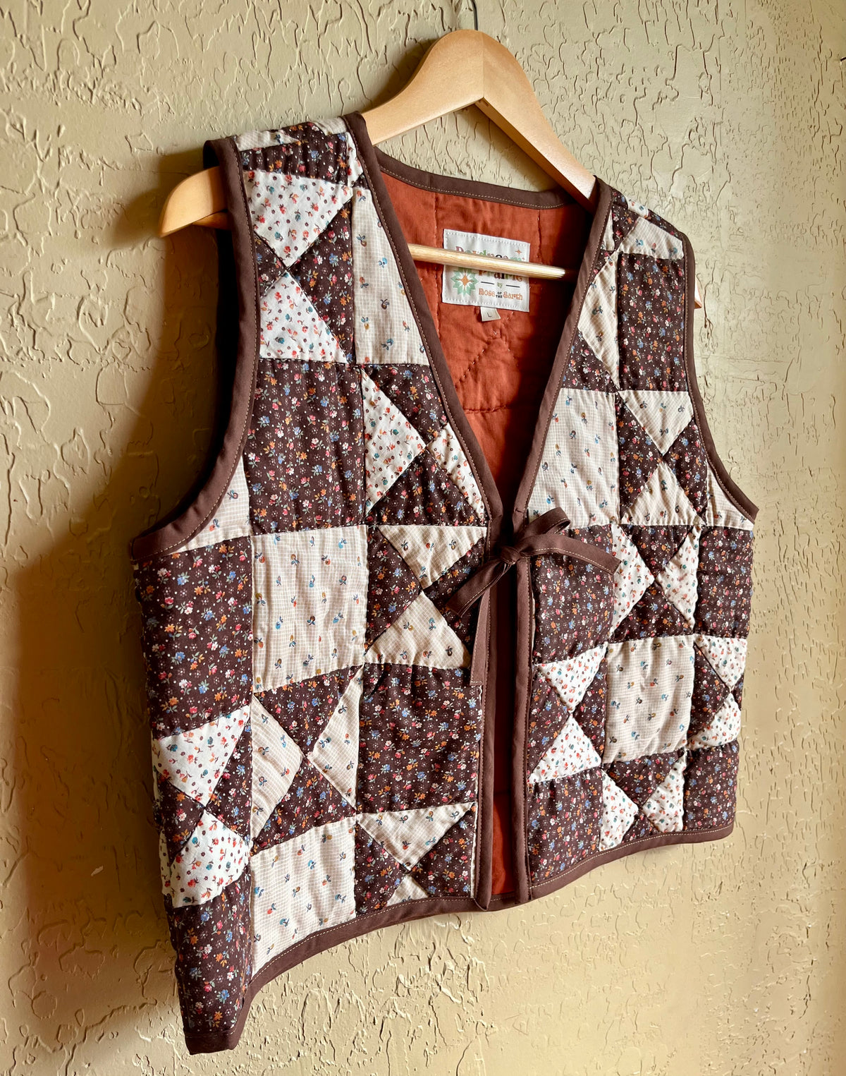 Harvest Quilted Vest - Large