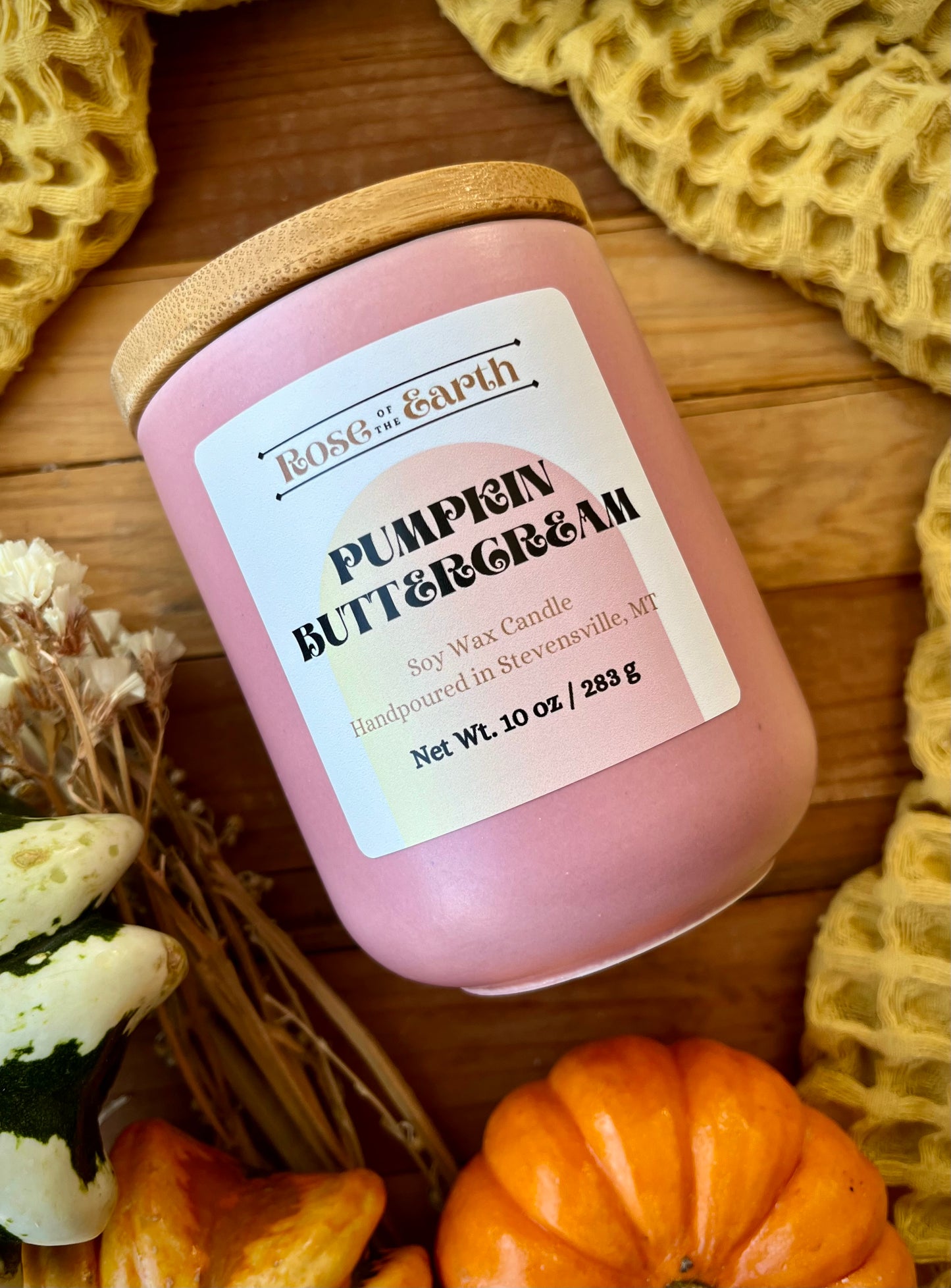 Pumpkin Buttercream Candle