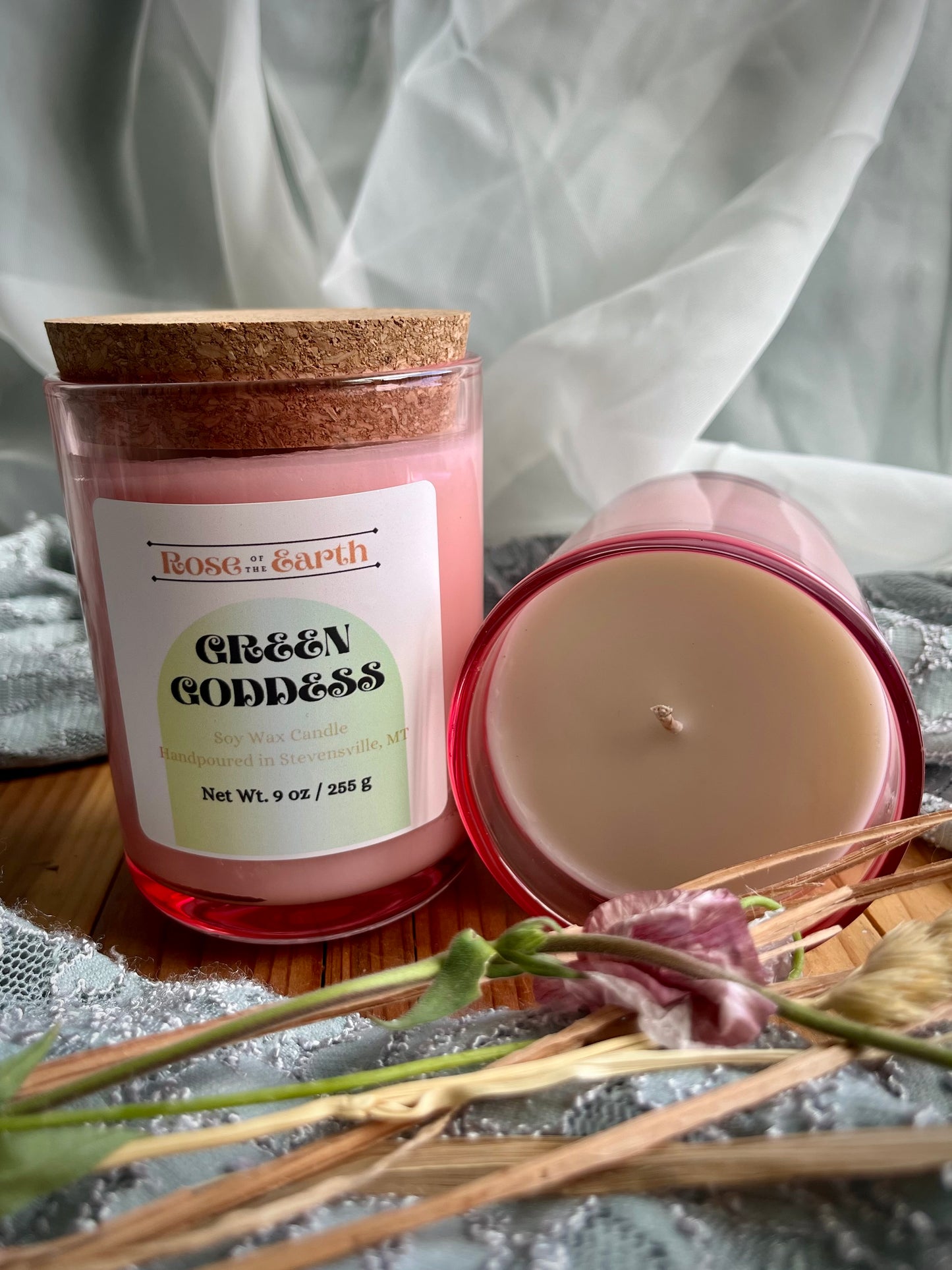 Green Goddess Candle
